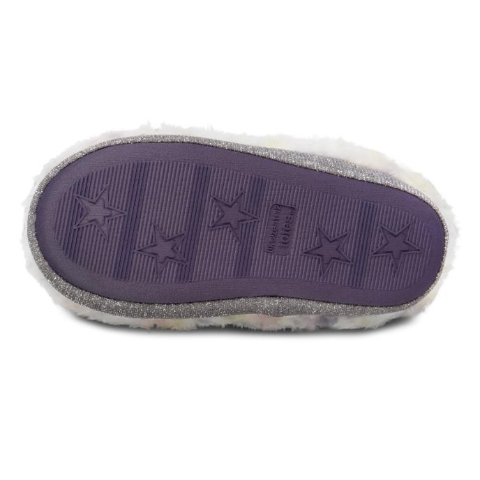 totes toasties® Kids Multi Faux Fur Boot Slippers Multi Extra Image 6
